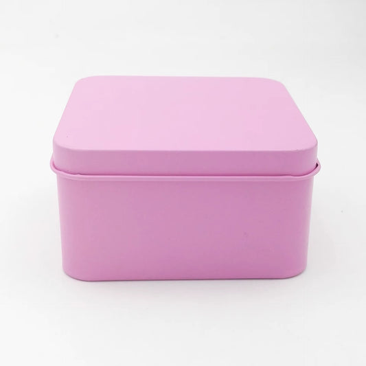 Caja Metal Cuadrado Surt Peq - 8x8x4.5cm