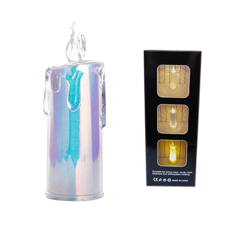 Vela Luz Led Tornasol 12.5Cm