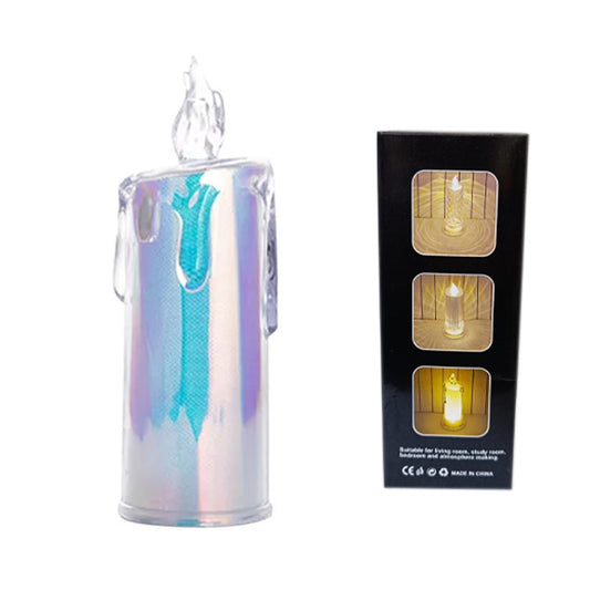 Vela Luz Led Tornasol 12.5Cm