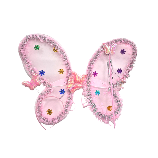 Set Alas de Mariposa Flores Holog - 2024541-5