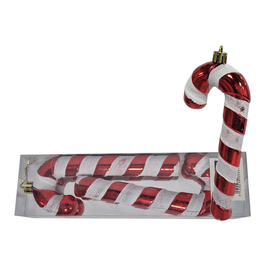 Set Bastones Navideños x4, Decor