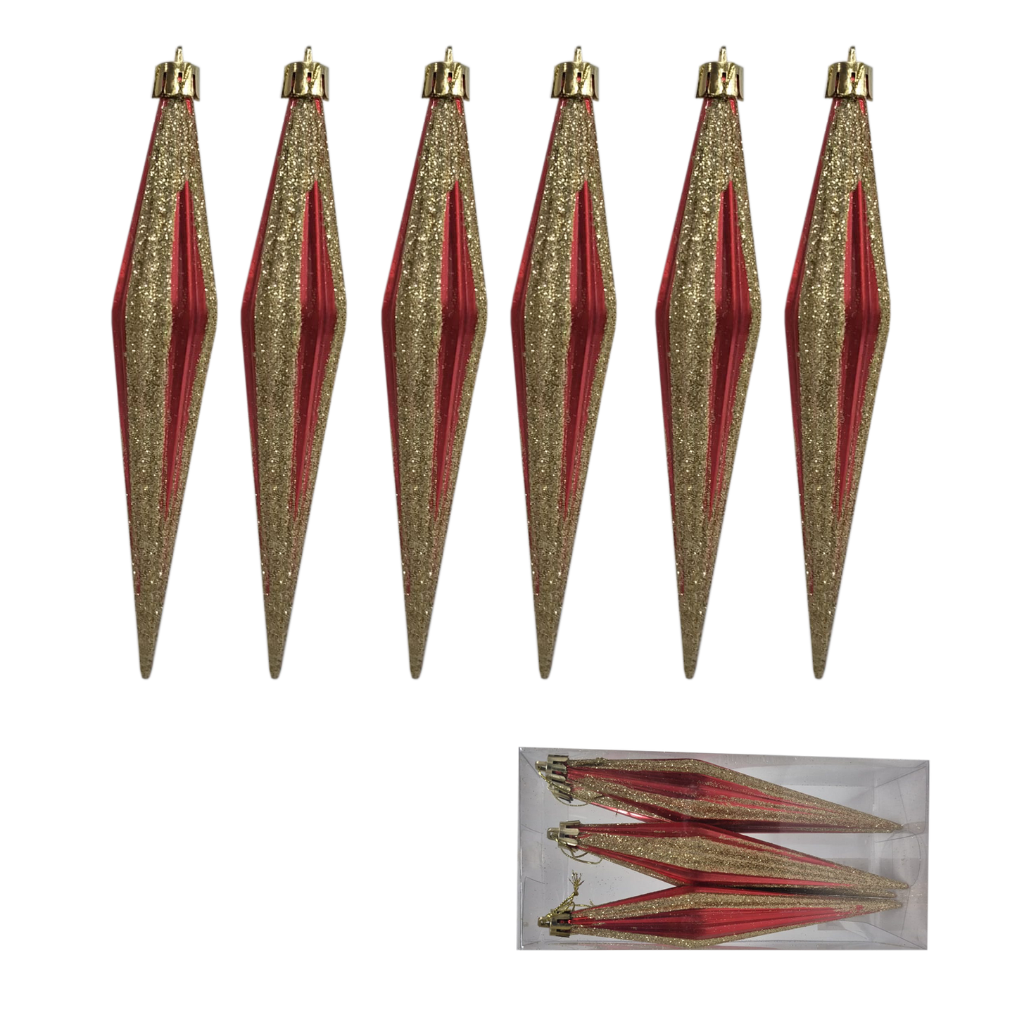 Set Lagrimas Navideñas x6 - Decor