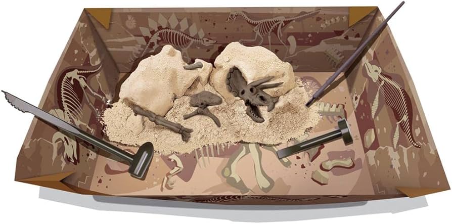 Excava tu esqueleto TRICERATOPS