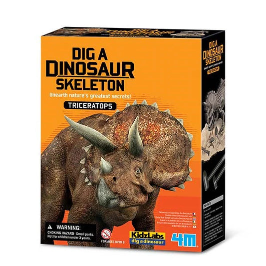 Excava tu esqueleto TRICERATOPS
