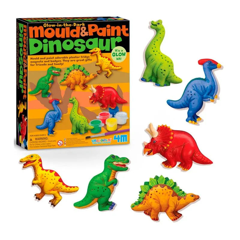 Moldea y Pinta tus dinosaurios