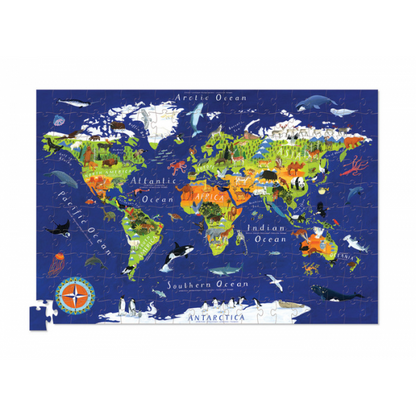 Rompecabezas Animales del Mundo - 200pzs