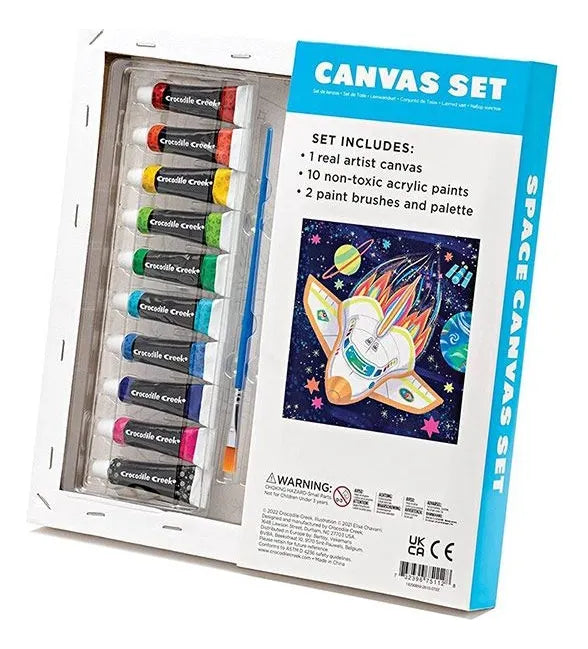 Set Pintura Acrílica - Nave Espacial