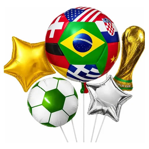 Globos Bouquet Mundial Futbol 2026.
