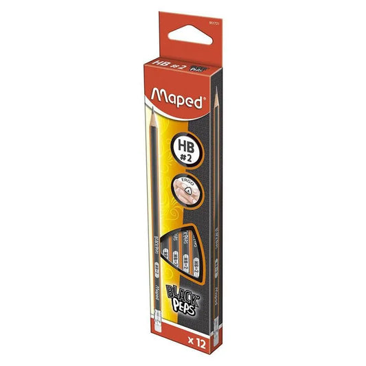CAJA Lápices HB x 12 - MAPED