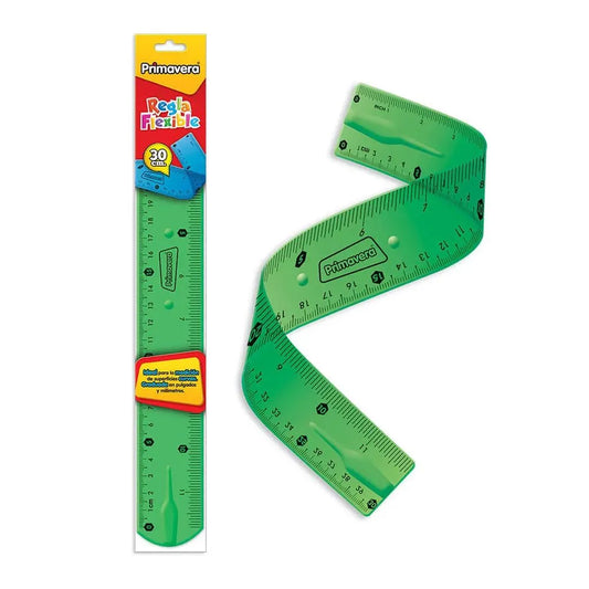 Regla Flexible 30cm - Primavera