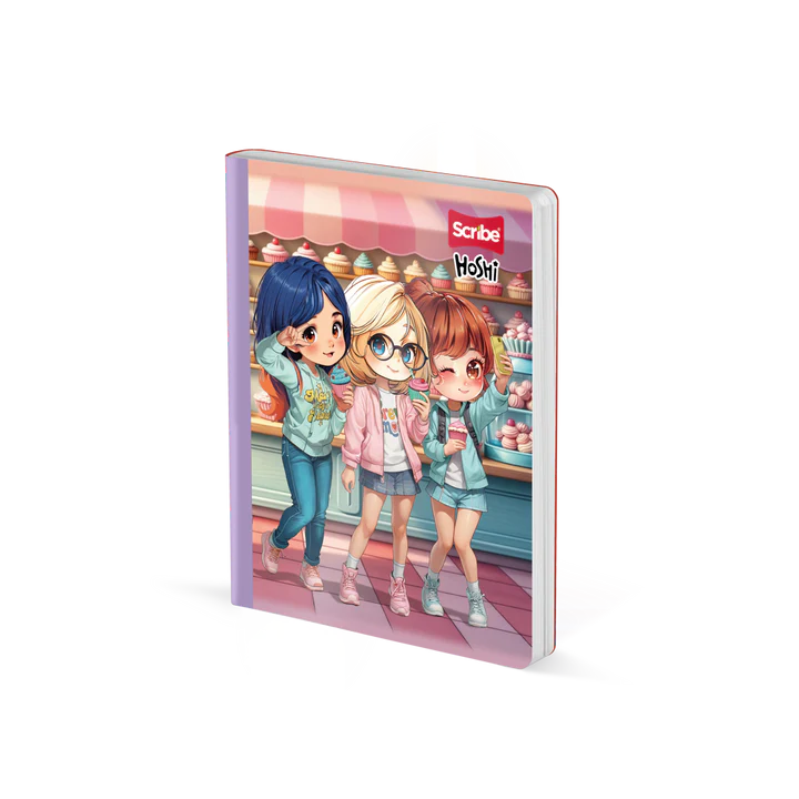 Cuadernos Scribe HOSHI - 50Hojas RAYADO