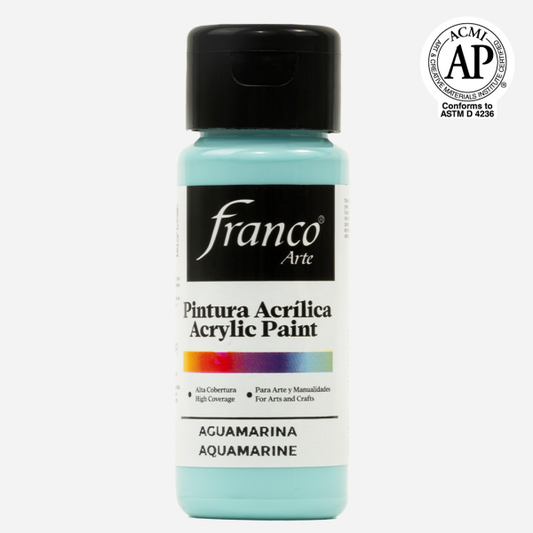 Acrílico frio Franco Arte 60cc Todos los Colores