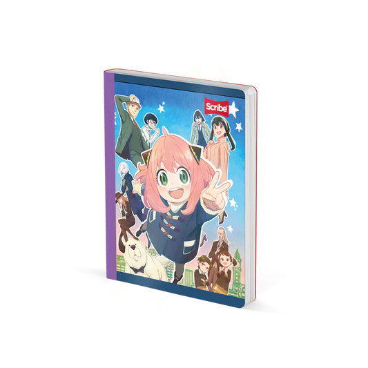 Cuadernos Scribe SPY FAMILY - 100Hojas RAYADO