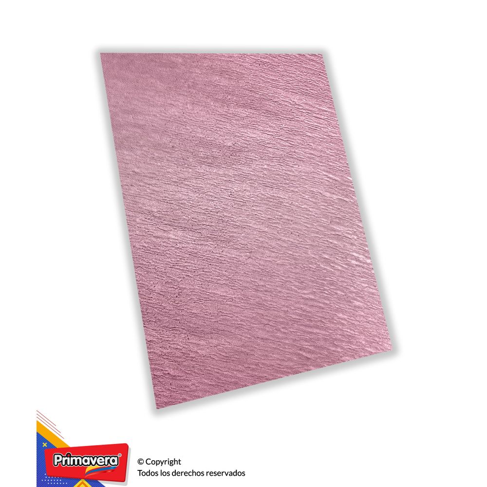 Papel crespón sencillo perlado rosado Primavera