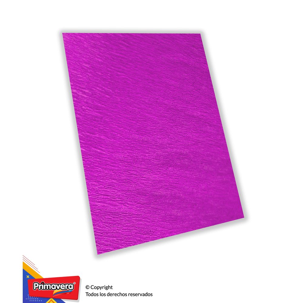 Papel crespón sencillo fucsia fluorescente Primavera