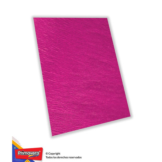 Papel crespón sencillo fucsia oscuro Primavera