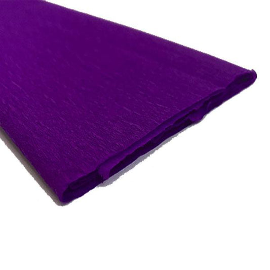 Papel crespón sencillo morado Primavera