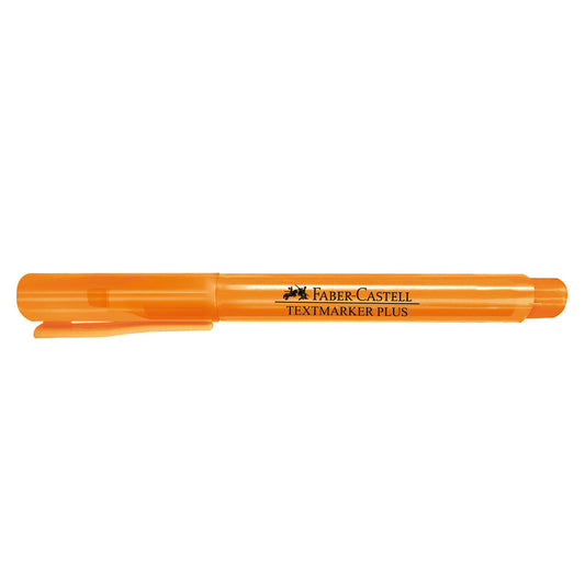 Resaltador delgado texmarker plus naranja Faber-Castell