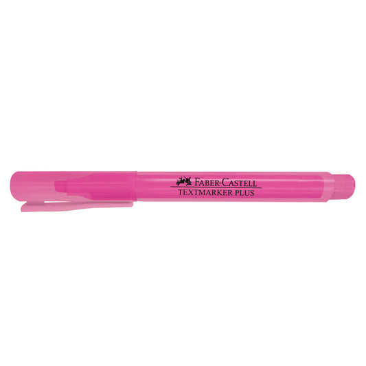 Resaltador delgado texmarker plus rosado Faber-Castell