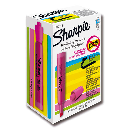 Resaltador grueso rosada Sharpie