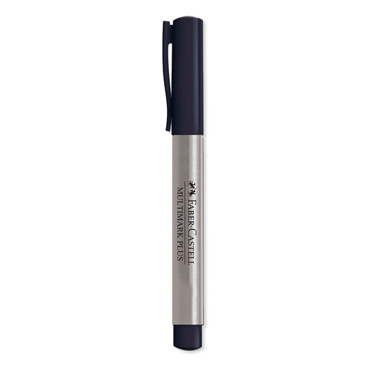 Marcador grueso multimark plus negro Faber-Castell