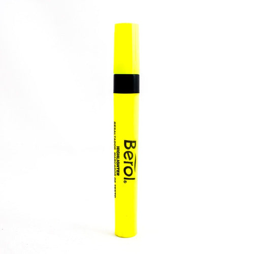 Resaltador grueso amarillo Berol