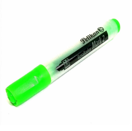 Resaltador grueso mark 2 verde Pelikan