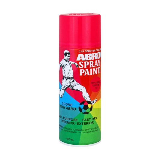 Pintura spray rosado fluorescente 8 oz Abro